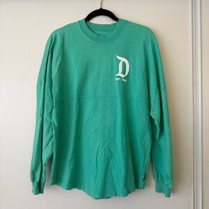 Disneyland Resort Green Long Sleeve Spirit Jersey - Small
